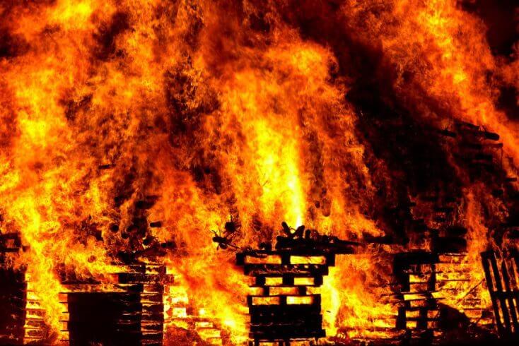 За суткі на пажарах загінулі тры чалавекі