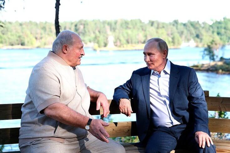 Пуцін заявіў пра "спрэчкі нон-стоп" паміж Расіяй і Беларуссю