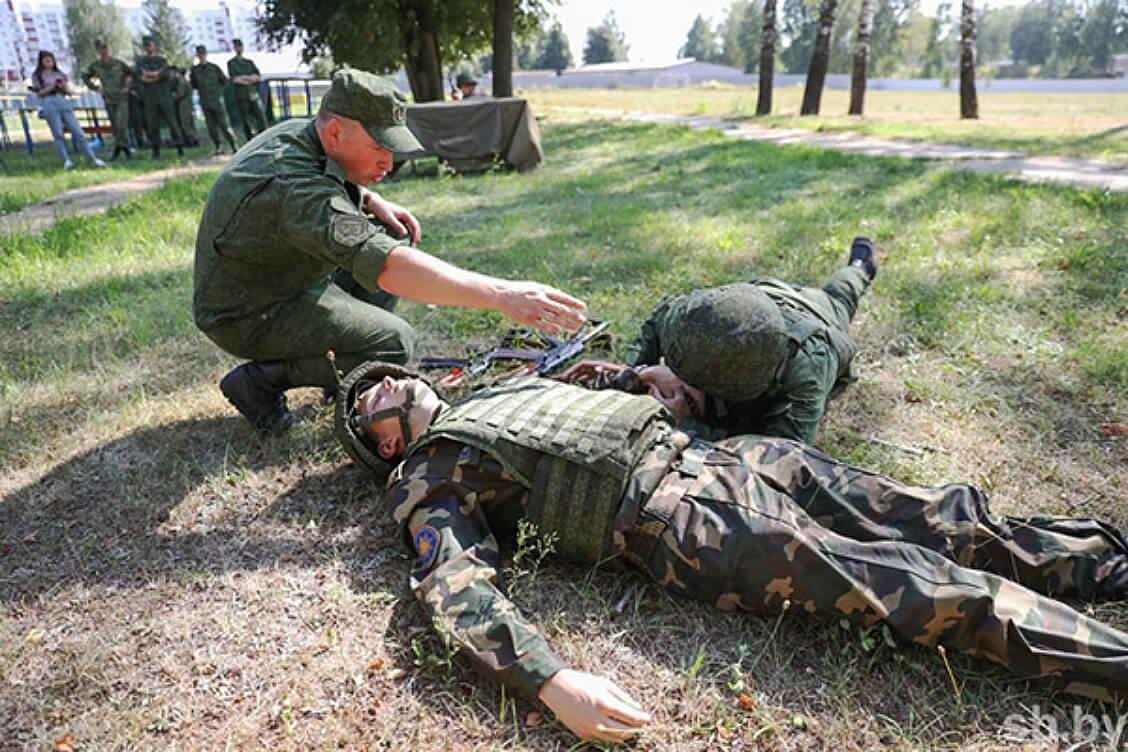 Belarusian, Russian military doctors holding conference in Viciebsk