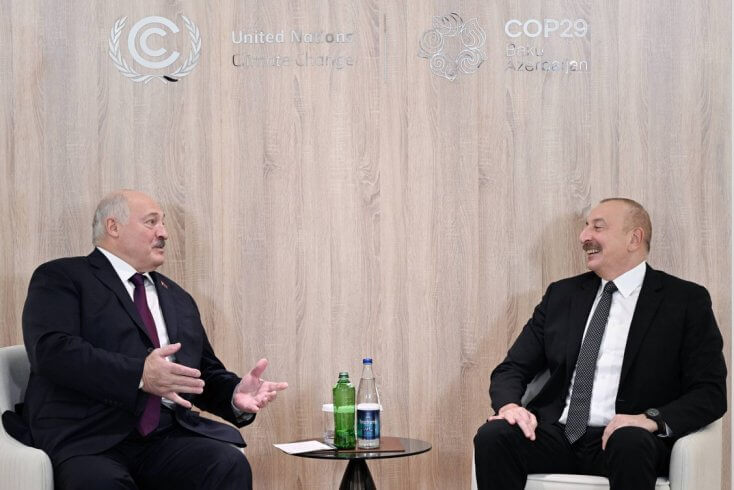 Łukašenka sees Aliyev as his role model