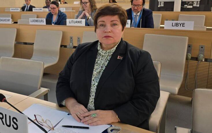 Постпред в Женеве Бельская отвергла доклад независимых экспертов, обвинив их в намерении "разрушить белорусское государство"