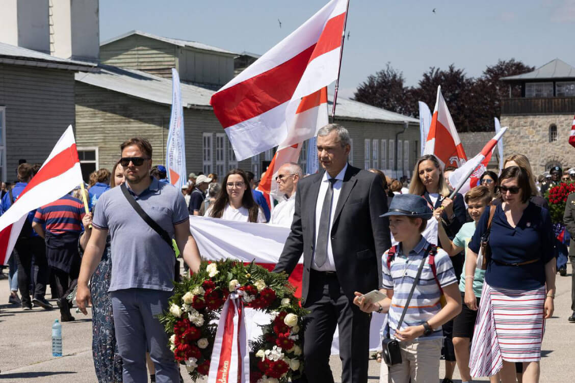 На цырымоніі да 80-годдзя вызвалення канцлагера Маўтхаўзен будзе дэлегацыя дэмсіл на чале з Латушкам