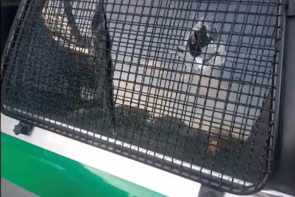 Польскі памежнік пацярпеў ад дзеянняў нелегалаў на мяжы з Беларуссю