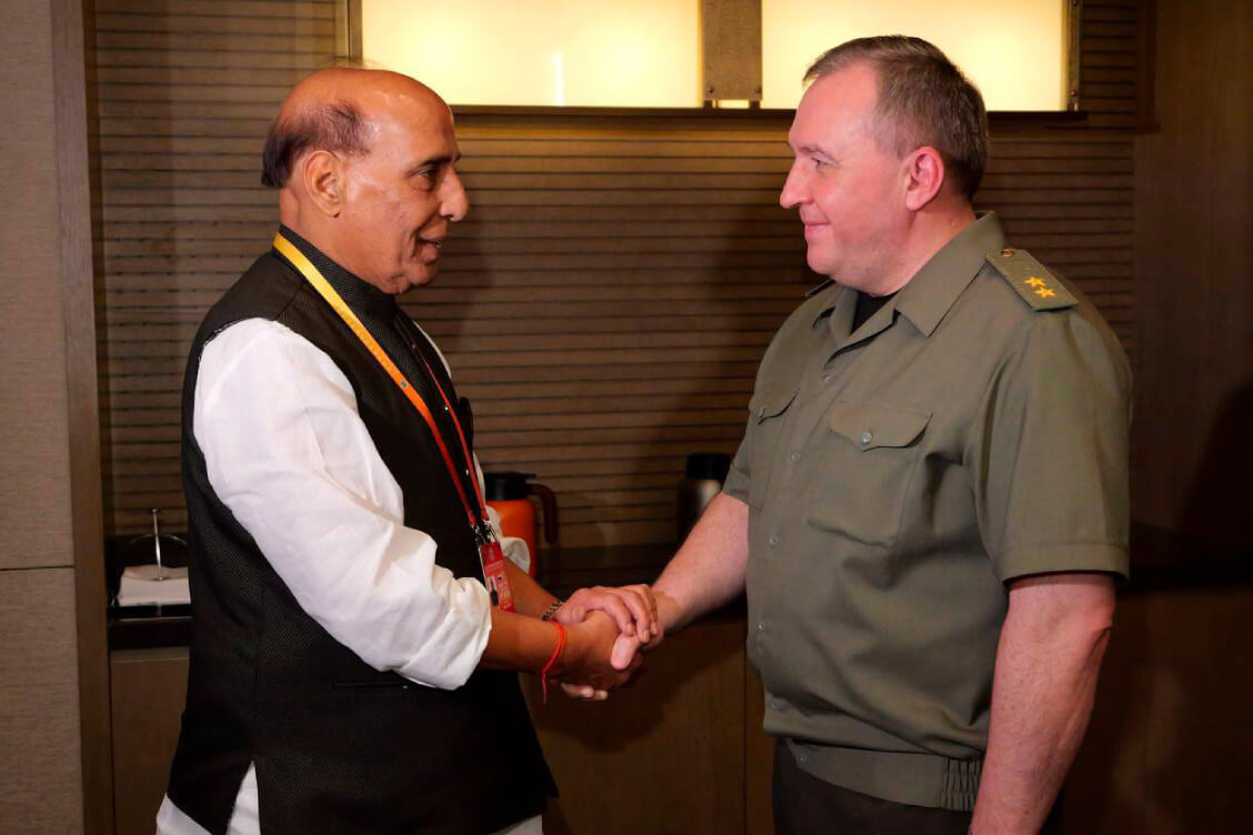 Belarus’ defense minister meets with Indian counterpart