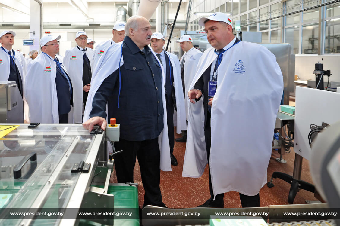 Лукашенко одобрил расширение мощностей ОАО 