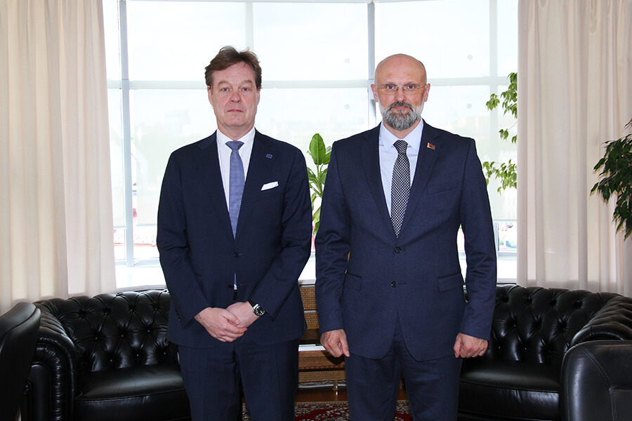 EU Delegation head meets with Belarus’ deputy foreign minister