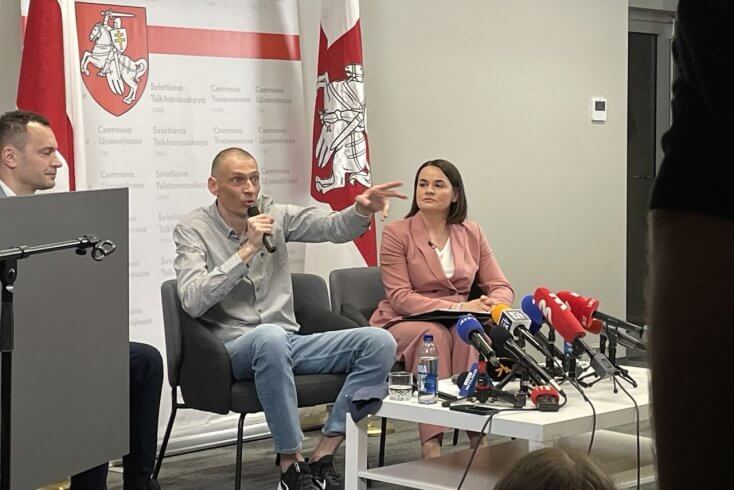 Ціханоўскі: Лідарам апазіцыі з'яўляецца Святлана Ціханоўская