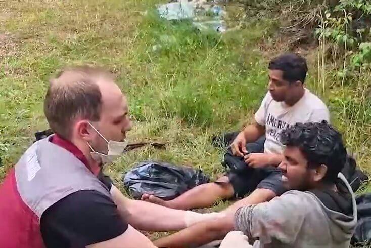 На границе с Литвой обнаружены двое ланкийцев с переломами ног — Госпогранкомитет