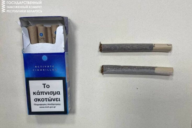 41-гадовы беларус затрыманы пры спробе ўвозу з Літвы цыгарэт з марыхуанай