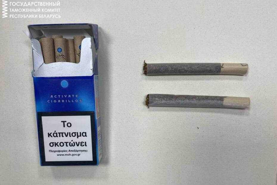 41-гадовы беларус затрыманы пры спробе ўвозу з Літвы цыгарэт з марыхуанай