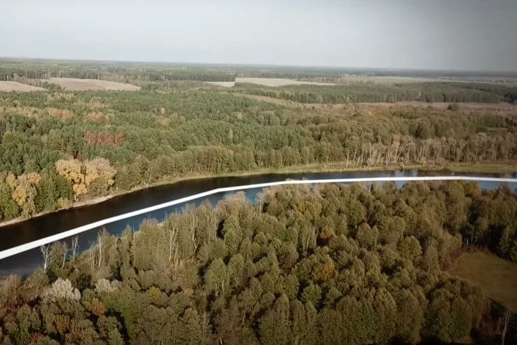 Польша проводит финальную проверку электронного барьера на проходящем по Западному Бугу участке границы с Беларусью