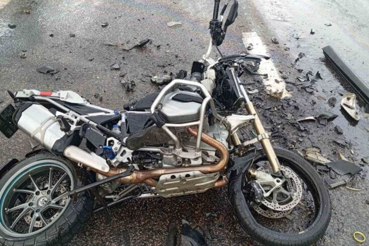 В ДТП под Витебском погиб мотоциклист, госпитализирован 15-летний пассажир