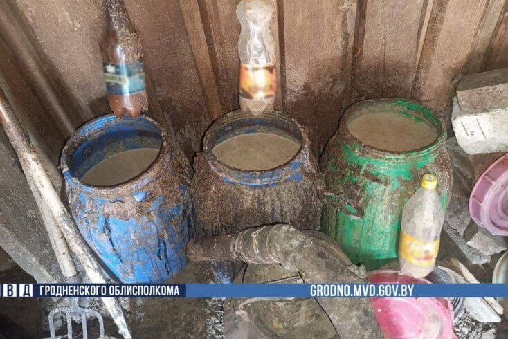 Чарговая вытворчасць самагона ліквідаваная ў Свіслацкім раёне — МУС