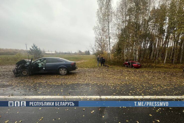 Два человека погибло в автомобильной аварии около Лепеля
