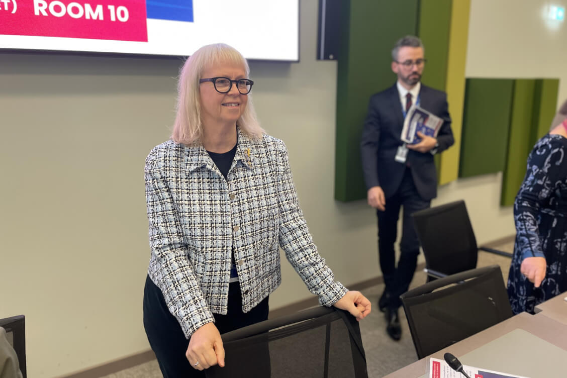 Віцэ-прэзідэнт Кангрэса мясцовых і рэгіянальных уладаў заклікала дапамагаць беларусам, якія засталіся без дакументаў за мяжой