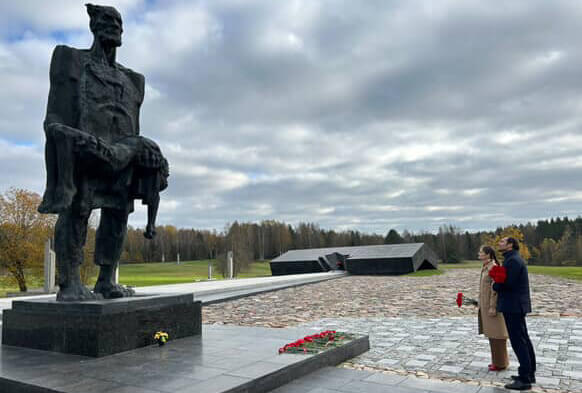 У 82-ю гадавіну знішчэння Мінскага гета Беларусь наведаў прадстаўнік МЗС Германіі
