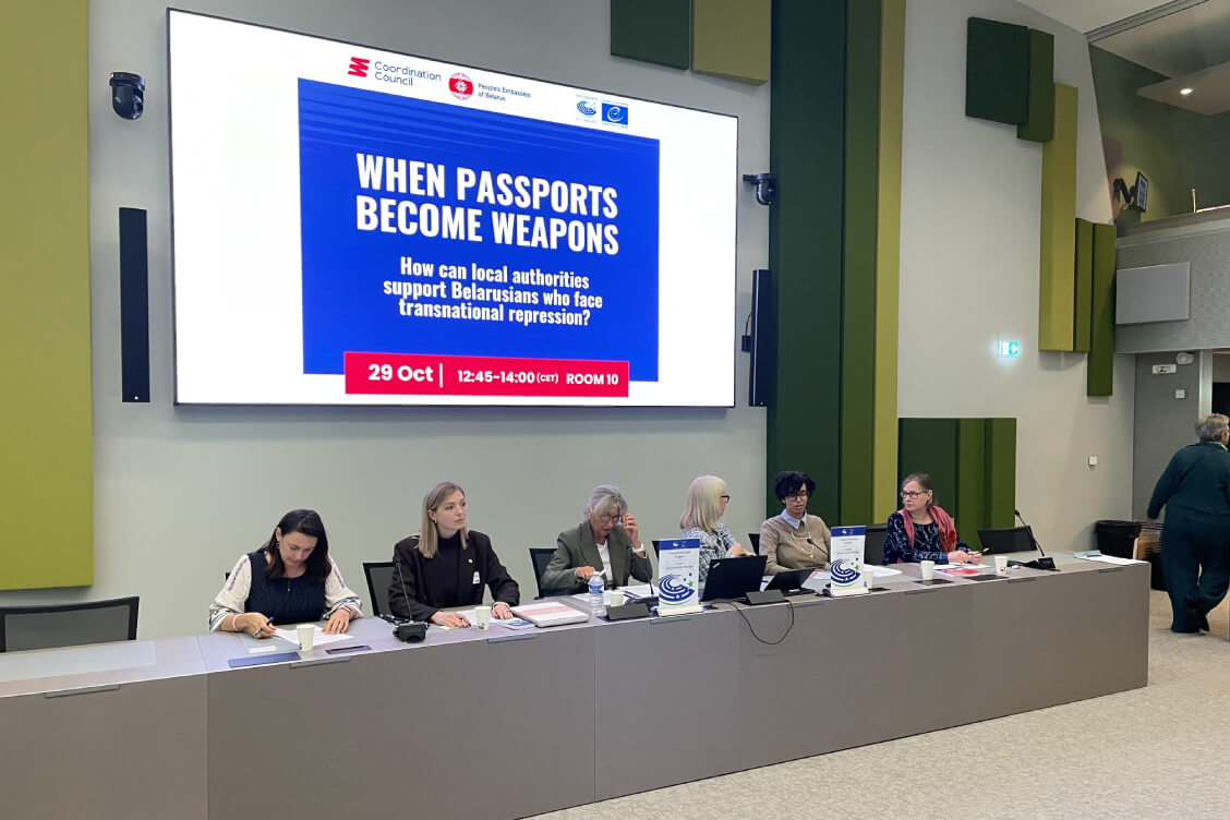 Opposition politician advocates for exiled Belarusians’ rights at CoE event