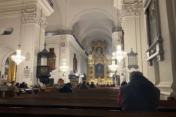 У Варшаве прайшла малітва за здароўе Аляксандра Мілінкевіча