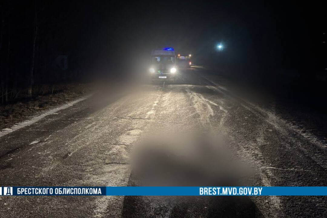 35-гадовы пешаход загінуў пад коламі аўтобуса ў Лунінецкім раёне