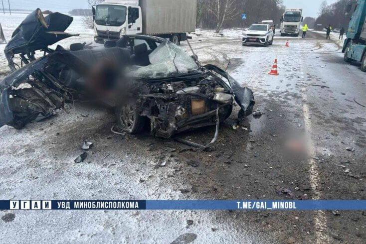 В Слуцком районе в ДТП погиб пассажир легкового автомобиля