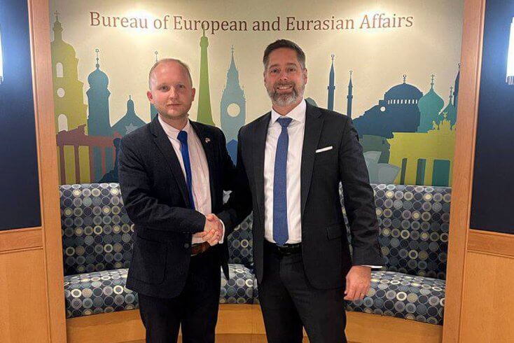 Советник Тихановской встретился с зампомощника госсекретаря США Смитом, причастным к освобождению политзаключенных