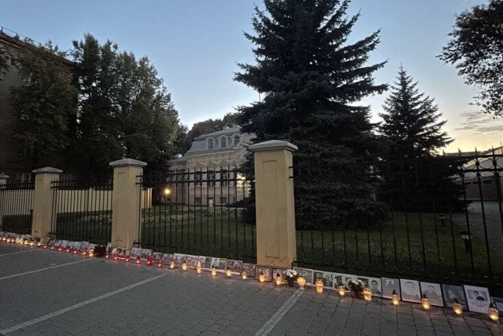 У Вільнюсе зноў апаганены мемарыял ахвярам палітычных рэпрэсій у Беларусі