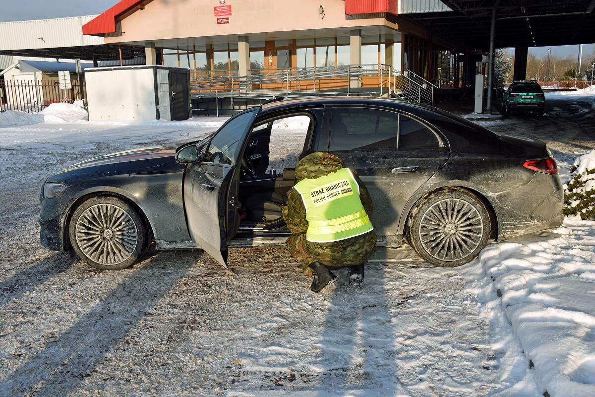 Польские пограничники задержали при выезде в Беларусь разыскиваемый 