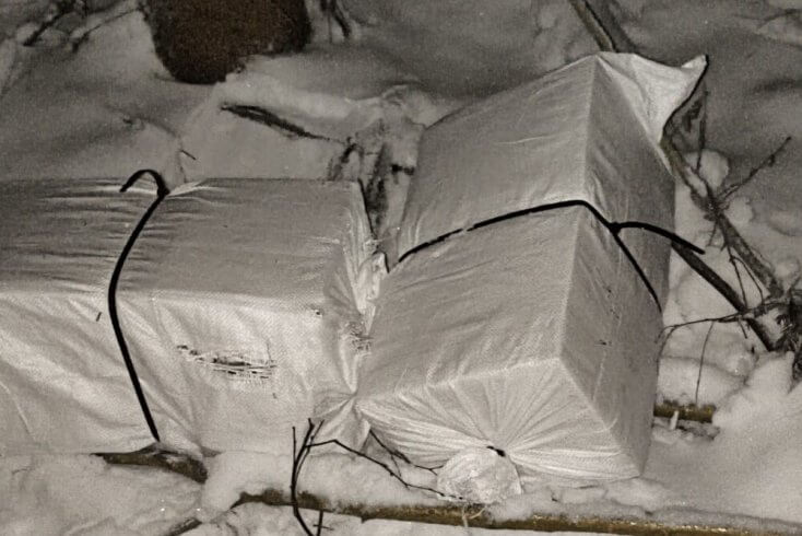 В Польше обнаружены четыре партии контрабандных сигарет, доставленных из Беларуси с помощью аэростатов и дронов