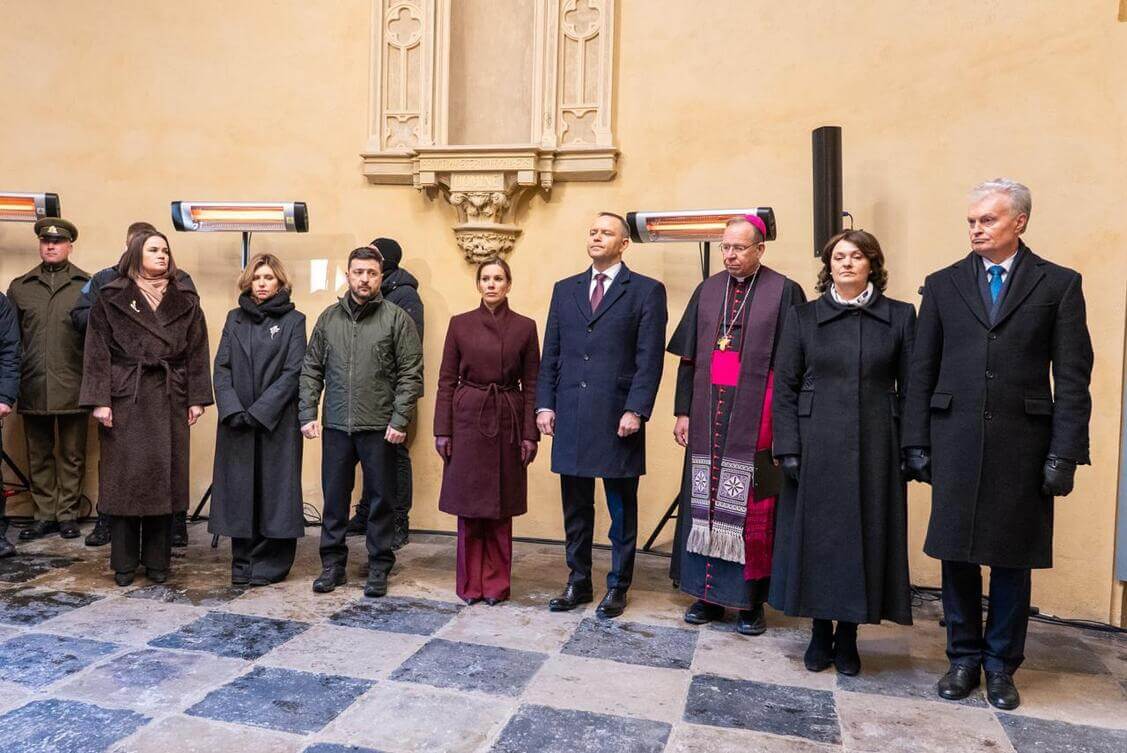 Ціханоўская разам з прэзідэнтамі Літвы, Украіны і Польшчы ўшанавала памяць паўстанцаў 1863–1864 гадоў