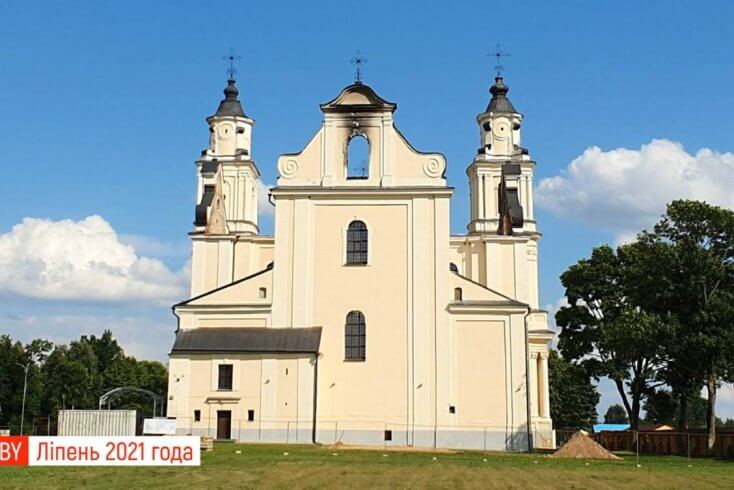 Budsłaŭ church appeals for donations for repairs