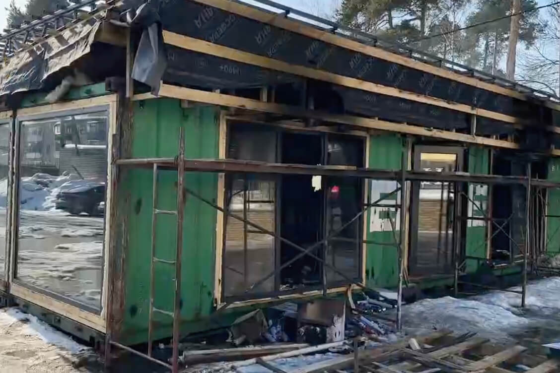 Четыре человека пострадало от взрыва в строящемся кафе в Борисове