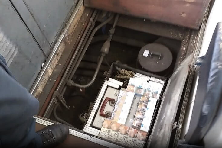 Мытня Польшчы знайшла кантрабандныя цыгарэты ў лакаматывах цягнікоў, што прыбылі з Беларусі