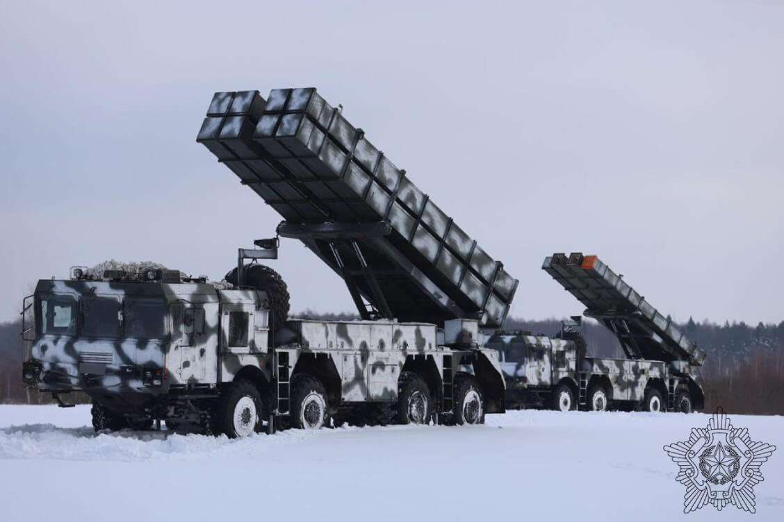 На контрольные занятия выведены ракетные системы 