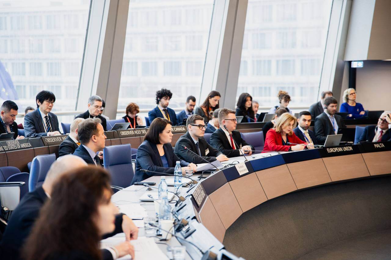 Тихановская: Мы закладываем ценности Совета Европы в саму основу нашего будущего государства (подробно)