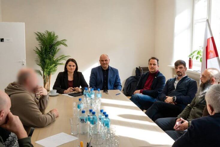 Ціханоўская абмеркавала з беларускімі добраахвотнікамі свой візіт ва Украіну — ён чакаецца "ў бліжэйшыя месяцы"