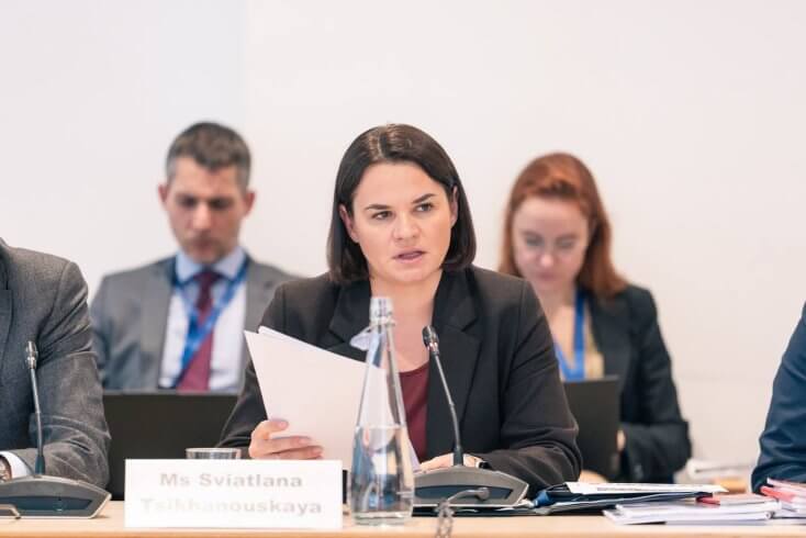 Тихановская призвала европейских дипломатов в Женеве помочь защитить белорусов в изгнании