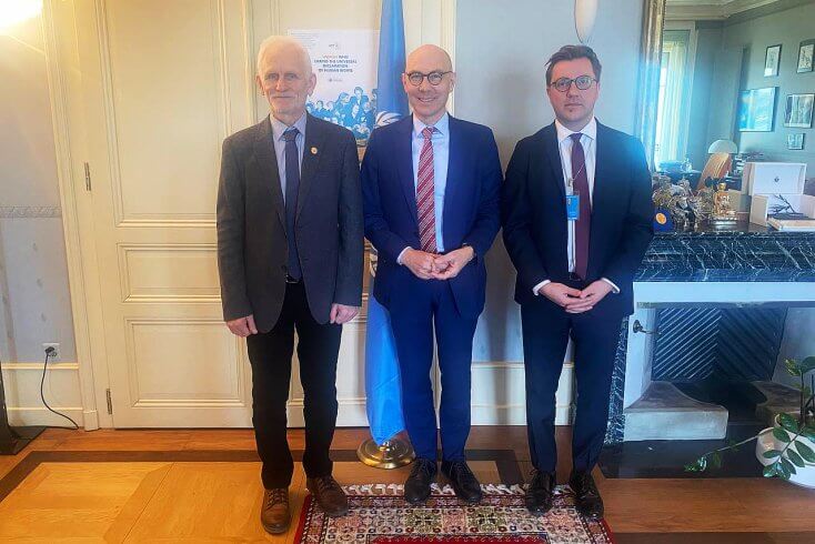 Беляцкий и Морозов призвали верховного комиссара ООН по правам человека Тюрка сохранять внимание к ситуации в Беларуси