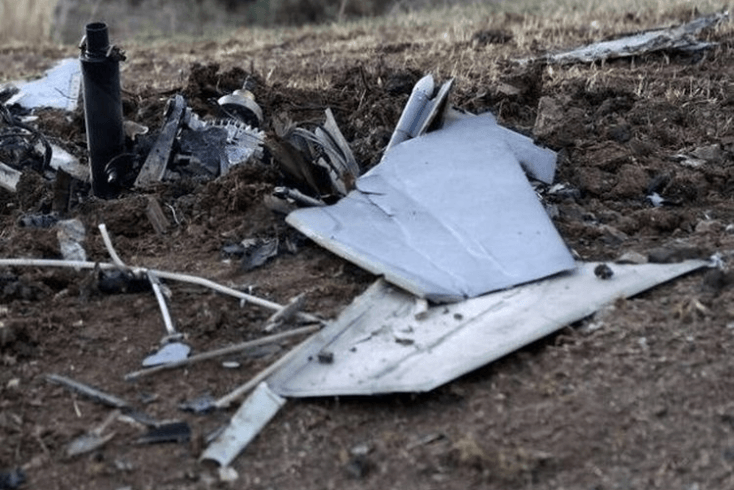 В Гомельском районе обнаружены обломки беспилотника