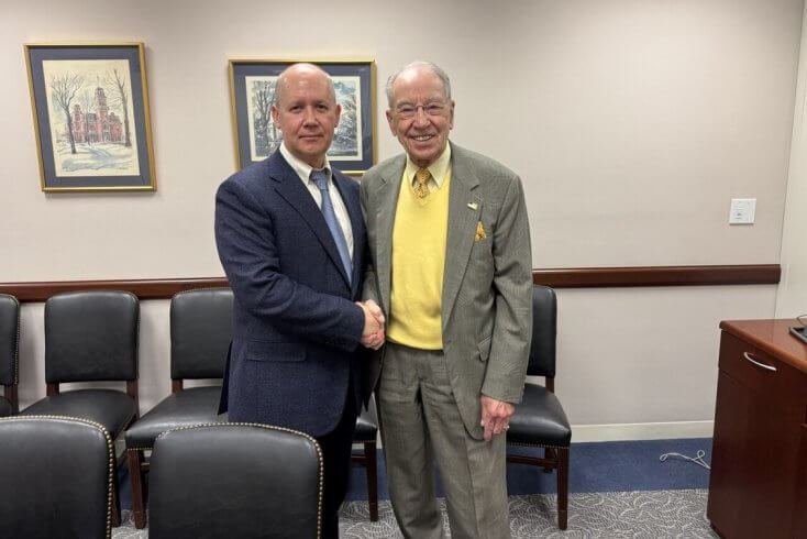 Цапкала абмеркаваў з часовым прэзідэнтам Сената ЗША крокі на выпадак "правалу намаганняў Трампа па вызваленні палітвязняў"