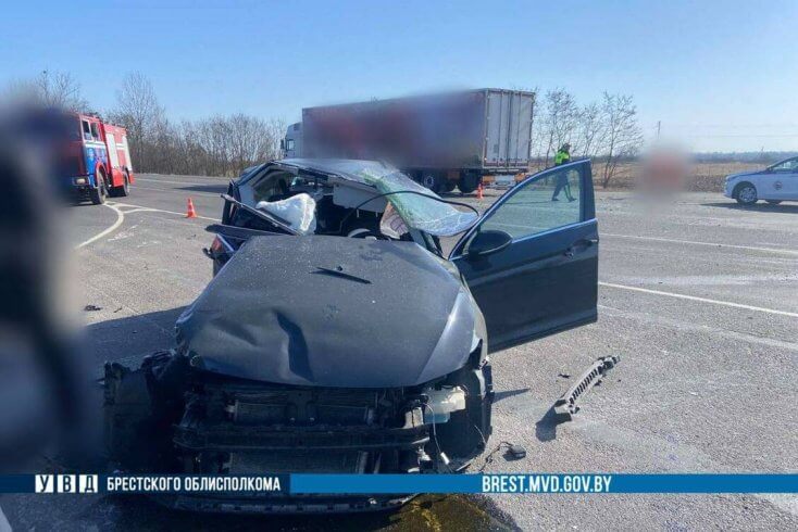 Двое дзяцей пацярпелі ў ДТЗ у Баранавіцкім раёне