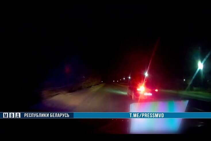 У Жлобінскім раёне ДАІ стралянінаю спыніла бяспраўніка