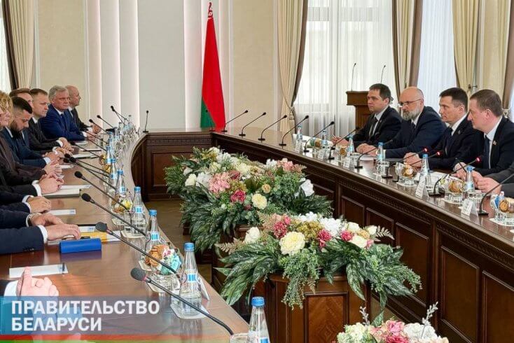 Турчин по поручению Лукашенко встречается с перевозчиками из Литвы и Польши