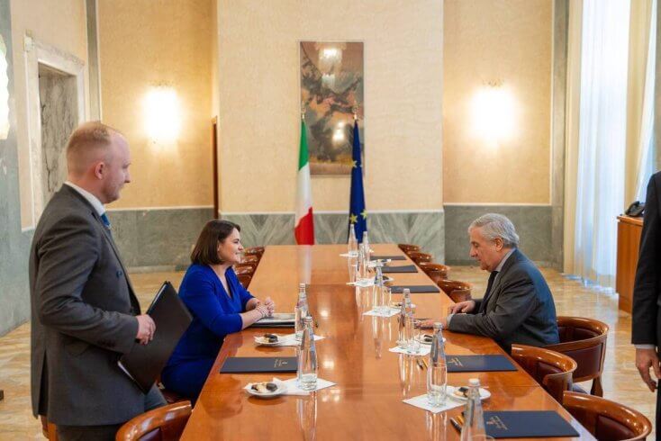 Ціханоўская абмеркавала з кіраўніком МЗС Італіі пытанні падтрымкі беларускіх дэмсіл