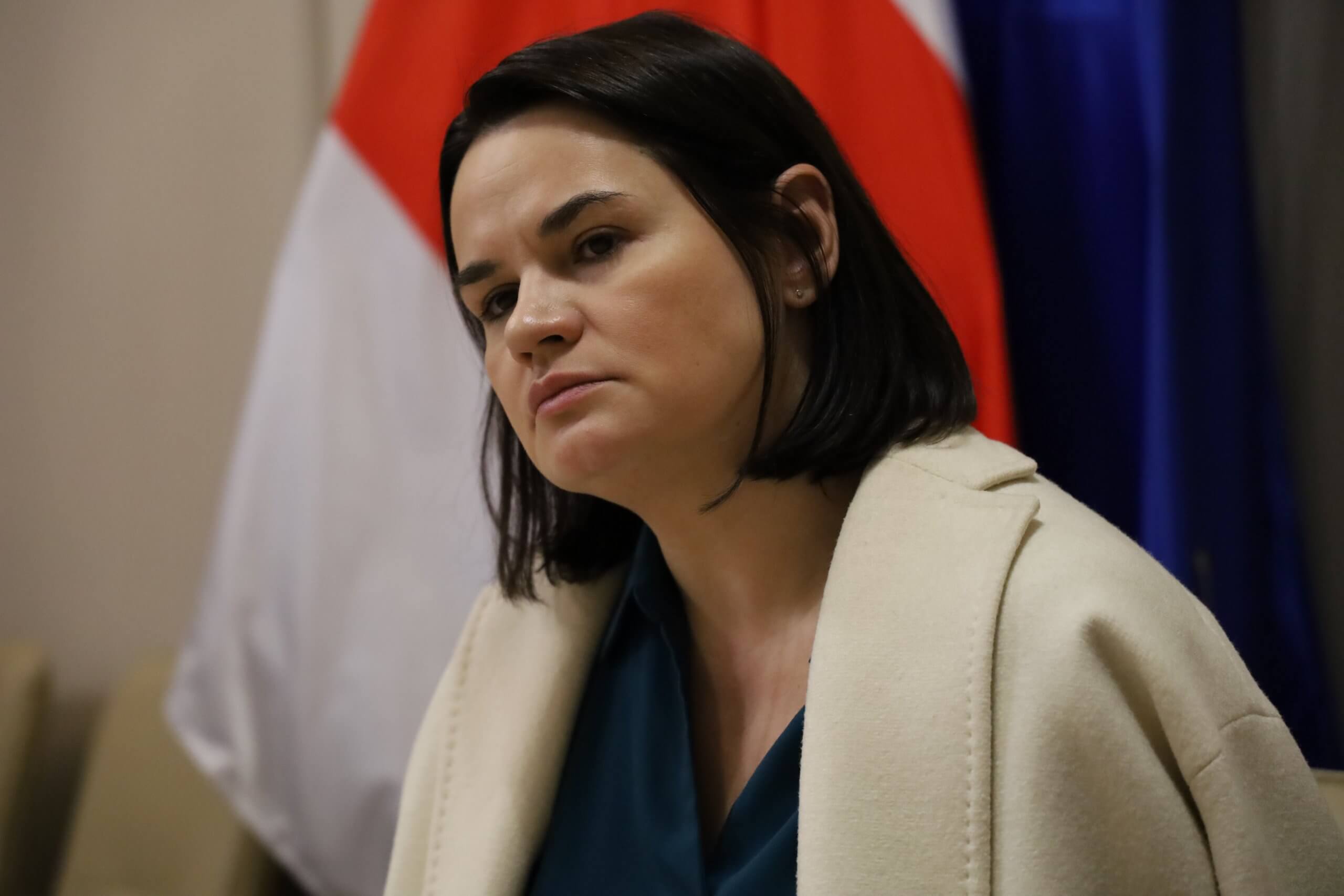 Ціханоўская: Нам вельмі важна, каб ЗША не згубілі цікаўнасці да Беларусі