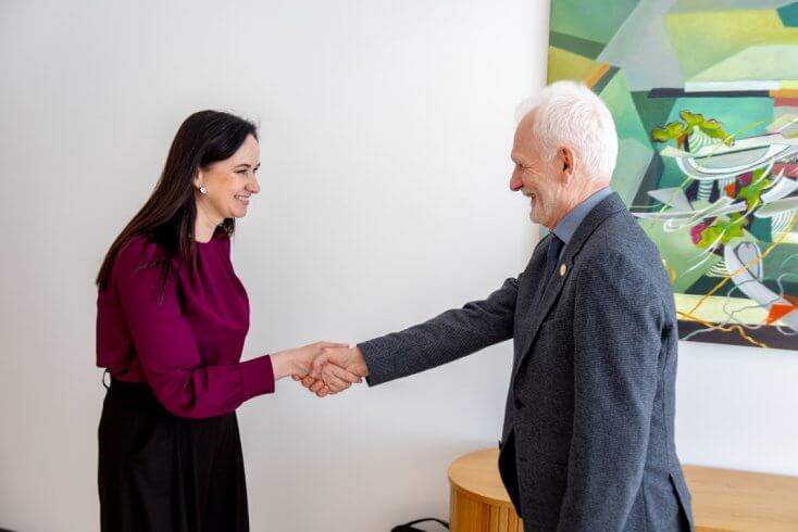 Беляцкий и премьер Литвы Ругинене обсудили  правозащитную тематику, привлечение режима Лукашенко к ответственности