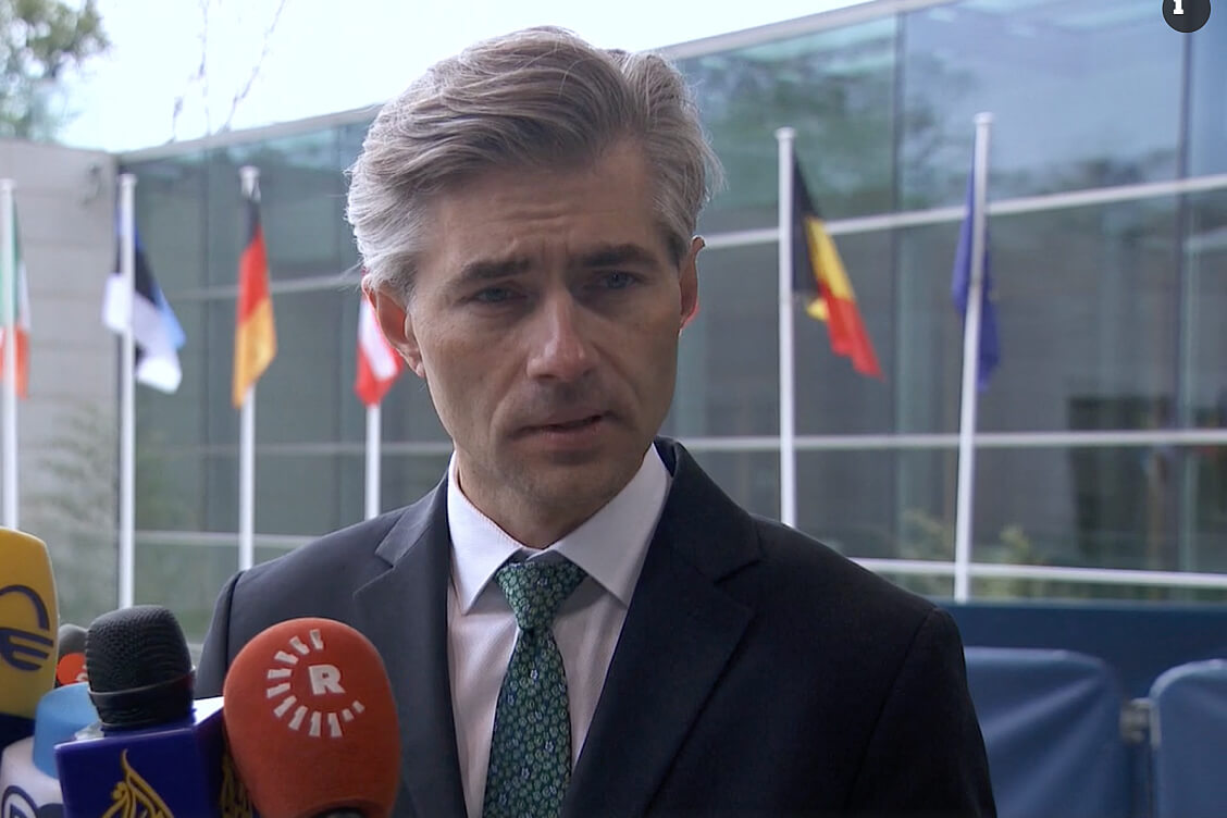 Budrys calls for pressure on Łukašenka over EHU “extremist” designation