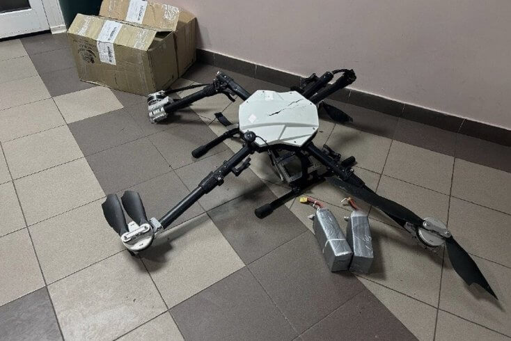 Литовские пограничники перехватили очередной дрон с белорусскими сигаретами — 11-й с начала года