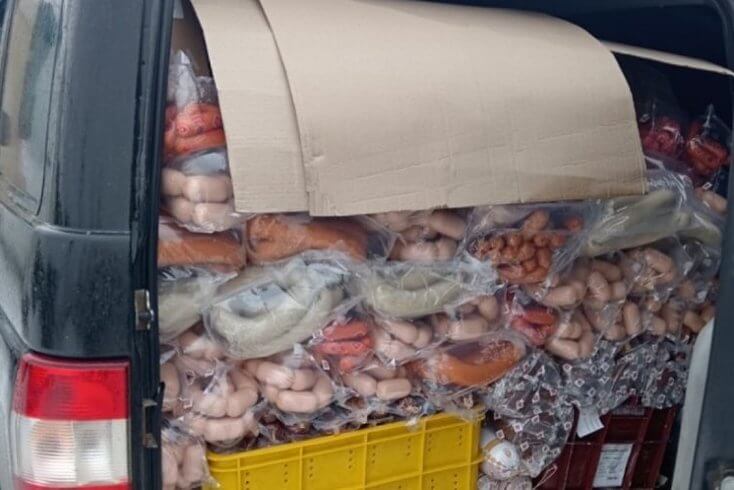 С начала года из Беларуси в Брянскую область РФ пытались провезти более 10 т мясомолочной продукции в обход пунктов ветконтроля