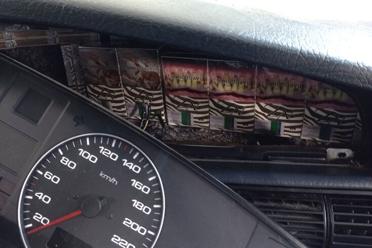 У жителя литовского города Шальчининкай найдены контрабандные белорусские сигареты — мужчина может лишиться автомобиля