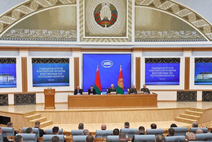 Лукашенко: Я хочу, чтобы мои подчиненные были готовы воевать